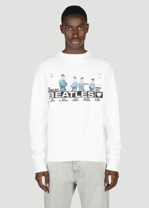 Human Made Beatles Sweatshirt White hmd0152011