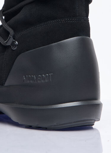 Moon Boot Luna Suede Boots Black mnb0258005