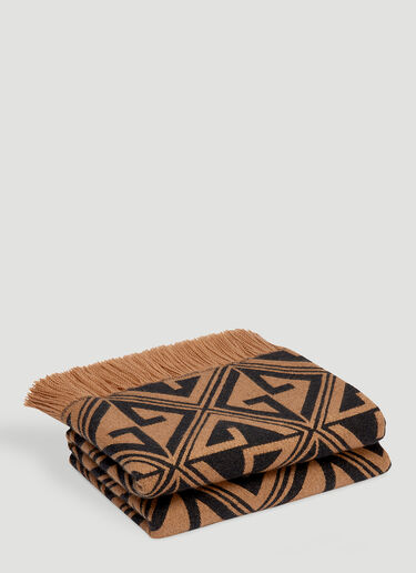 Rhombus Blanket Gucci Rhombus Blanket Brown wps0690084
