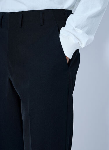 Prada Tailored Wool Trousers Black pra0166212