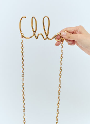 Chloé 아이코닉 스몰 벨트 골드 chl0257038