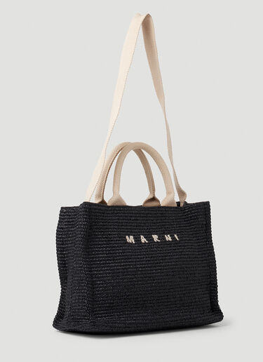 Marni Small Basket Tote Bag Black mni0251051