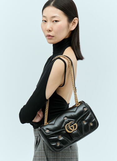 Gucci GG Marmont Small Shoulder Bag Black guc0255137