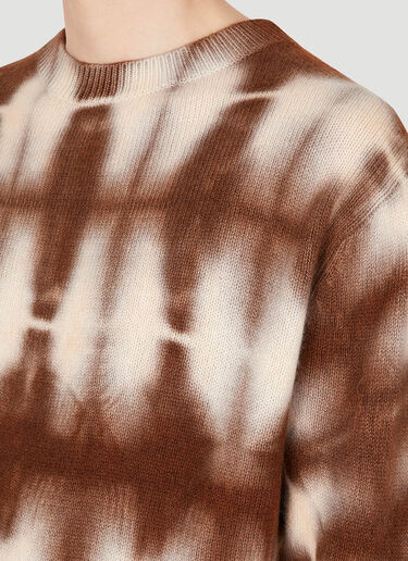 Geo Jumper The Elder Statesman Geo Jumper Brown tes0150021