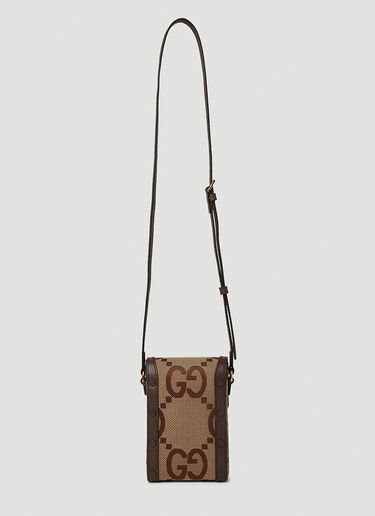 Jumbo GG Mini Phone Holder Gucci Jumbo GG Mini Phone Holder Camel guc0152165