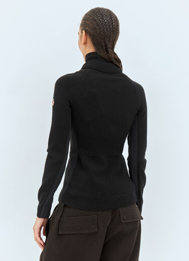 Moncler Grenoble T-Neck Sweater Black mog0258011