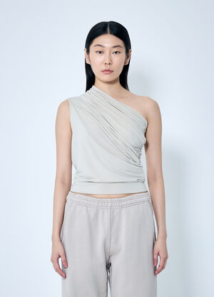 Entire Studios Pillar Draped Top Grey ent0258007