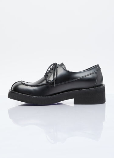 MM6 Maison Margiela Split Toe Lace-Up Shoes Black mmm0155013