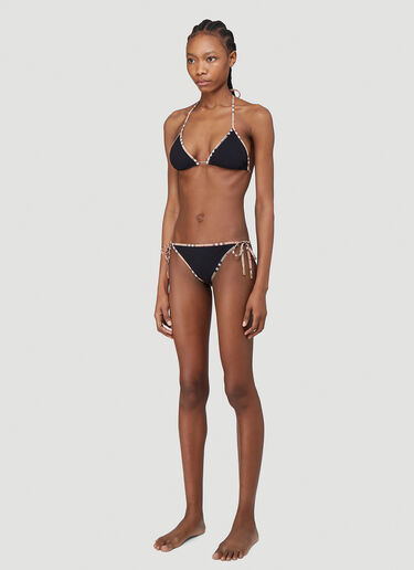 Burberry Check Bikini Black bur0239027