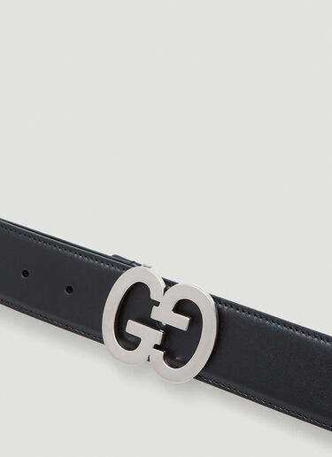 Gucci Interlocking G Buckle Belt Black guc0153082