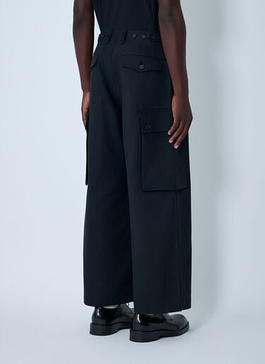 Wide-Leg Pocket Pants Comme des Garçons Homme Wide-Leg Pocket Pants Black cdh0162001