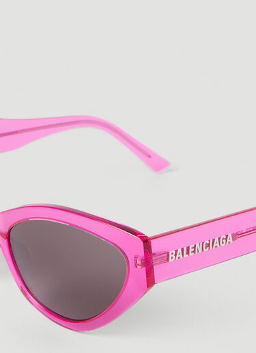 Balenciaga Flat Cat Eye Sunglasses Pink bcs0253003