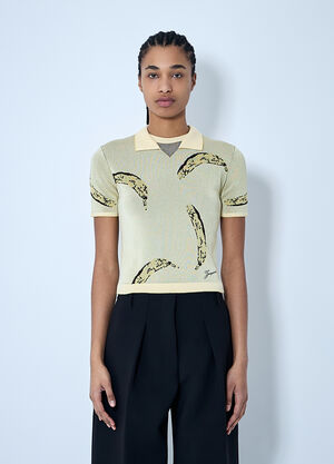 Jacquemus Le Polo Marino Shirt White jac0260003