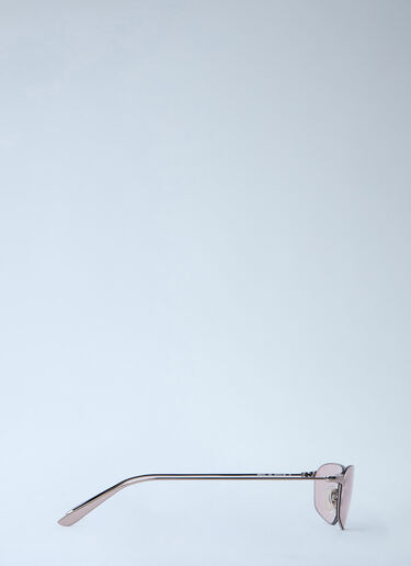 Balenciaga Invisible Oval Sunglasses Pink bal0263054