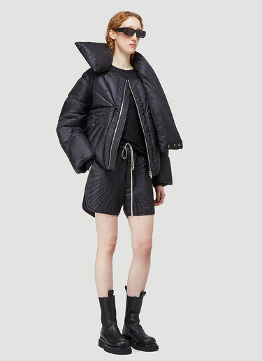 Moncler x Rick Owens Drawstring Shorts Black mro0242012