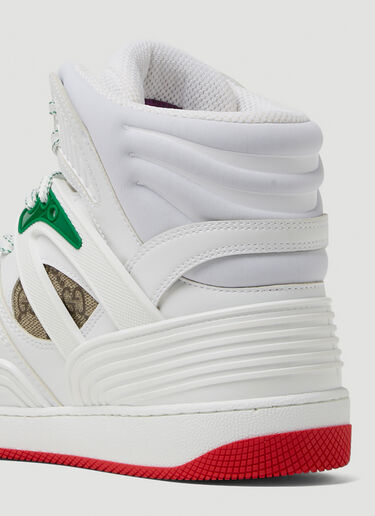 Gucci Basket Bootie Sneakers White guc0250120