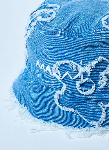 Marni Denim Bucket Hat Blue mni0159012