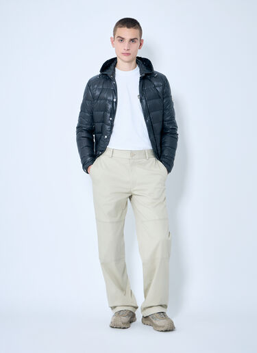 Moncler Gliere Hooded Short Down Jacket Black mon0159002