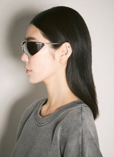 Balenciaga Razor Cat Sunglasses Silver bcs0354004