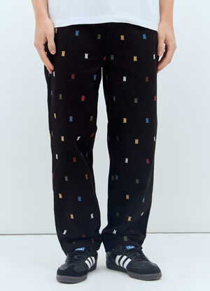 thisisneverthat® Embroidered Easy Pants Black tsn0156006