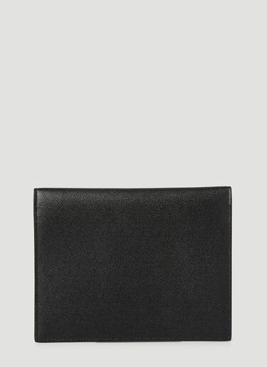 Saint Laurent Logo Small Pouch Clutch Bag Black sla0245101