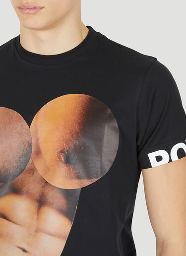 Walter Van Beirendonck 바디 프린트 T-셔츠 블랙 wlt0150020