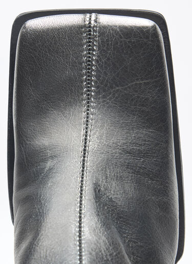 Miista Brenda Brush Off Metal Ankle Boots Grey mii0257001