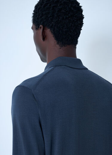 Lacoste Wool Polo Sweater Blue lac0162007