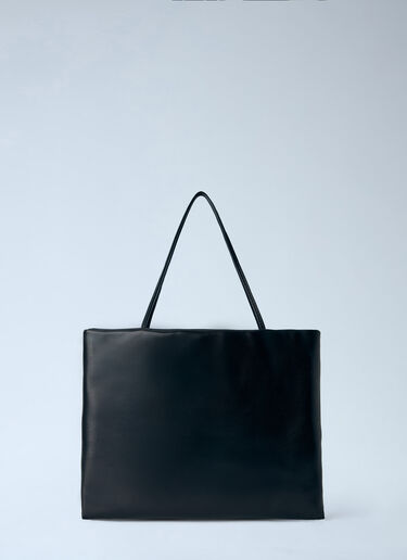 LN-CC® - The Row: Large Cecily Top Handle Tote Bag - Black The Row Large Cecily Top Handle Tote Bag Black row0265034