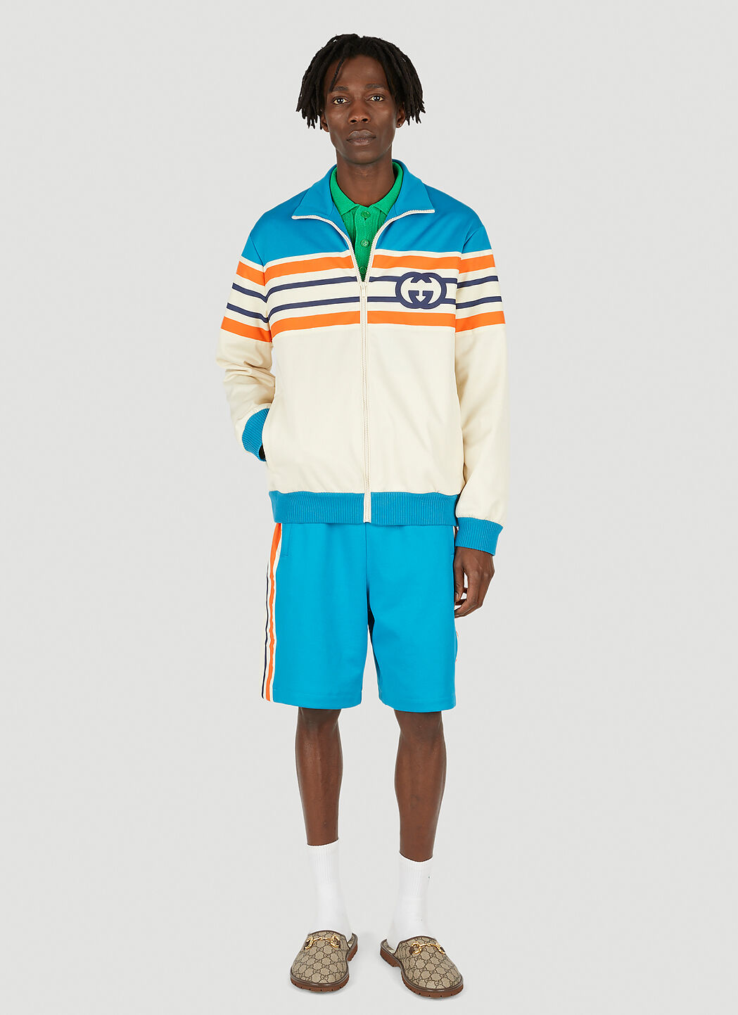 Track jacket hotsell and shorts