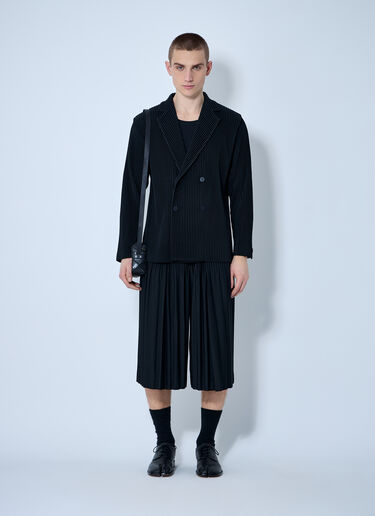 Homme Plissé Issey Miyake Pleats One Blazer Black hmp0160007