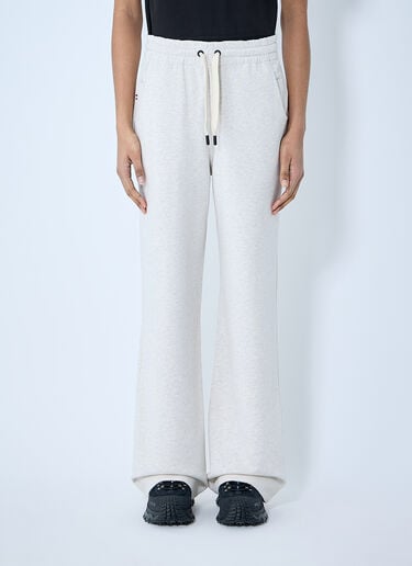 Moncler Grenoble Cotton-And-Linen-Blend Track Pants Beige mog0259009
