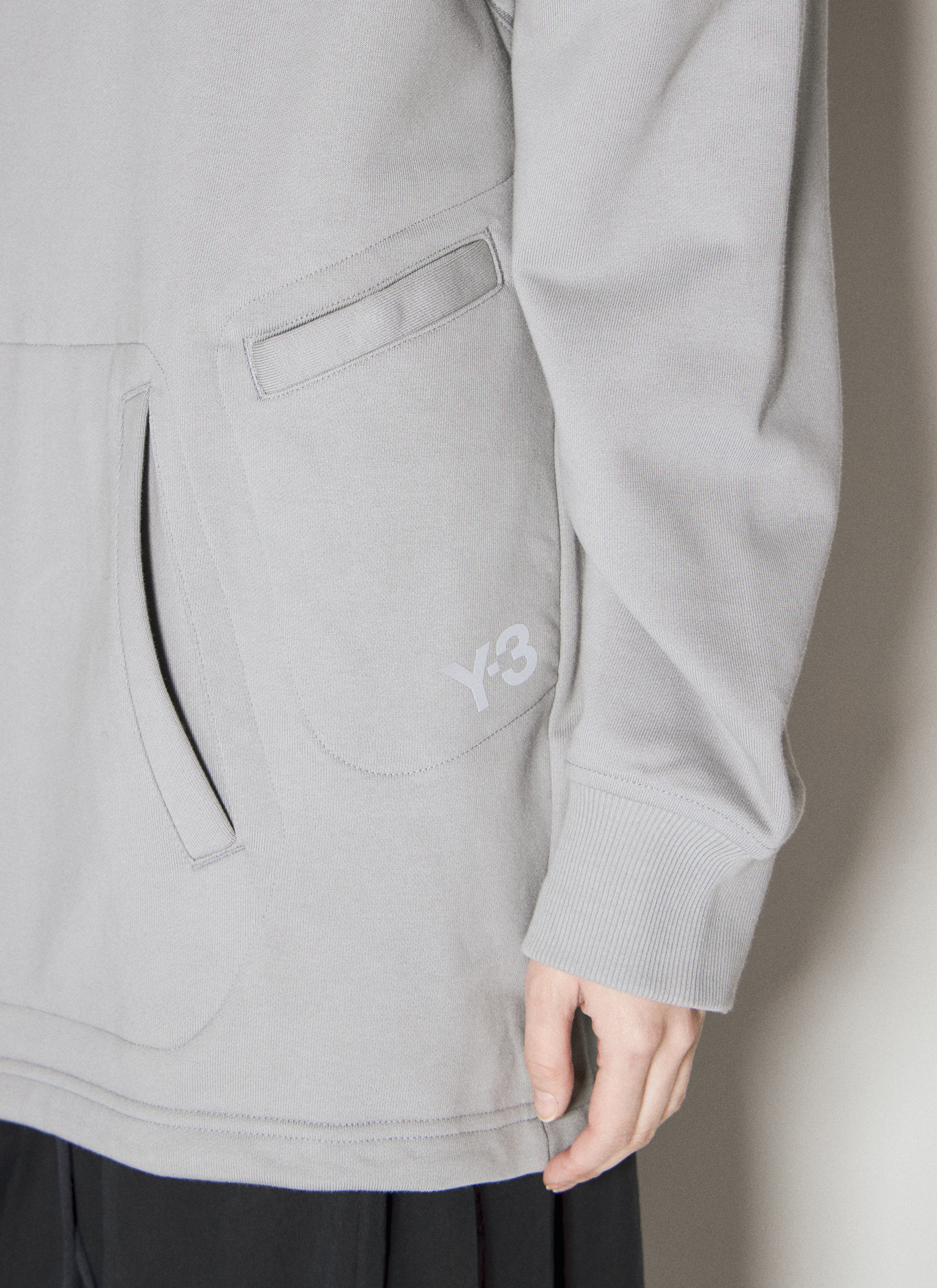 Y-3 フード付きスウェット グレー Y-3 フード付きスウェット グレー