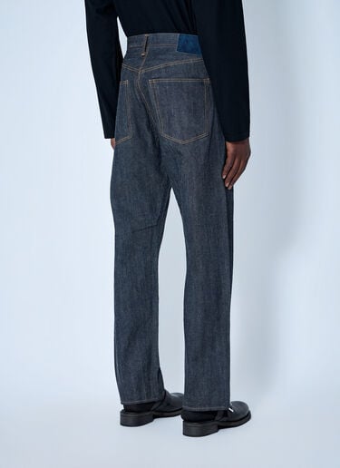 LN-CC® - Visvim: Social Sculpture 01 Wide Mud Jeans - Navy Visvim Social Sculpture 01 Wide Mud Jeans Navy vis0164004