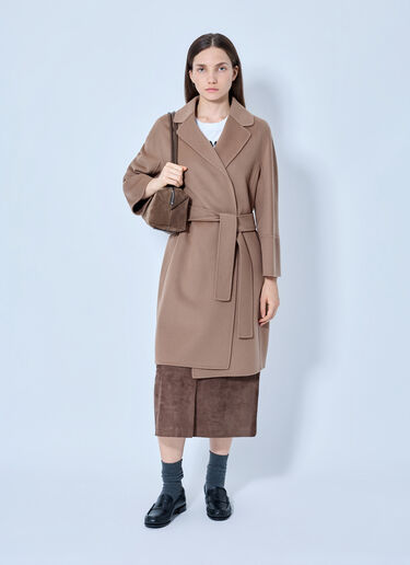 LN-CC® - Max Mara: Belted Wool-Blend Coat - Camel Max Mara Belted Wool-Blend Coat Camel max0265224