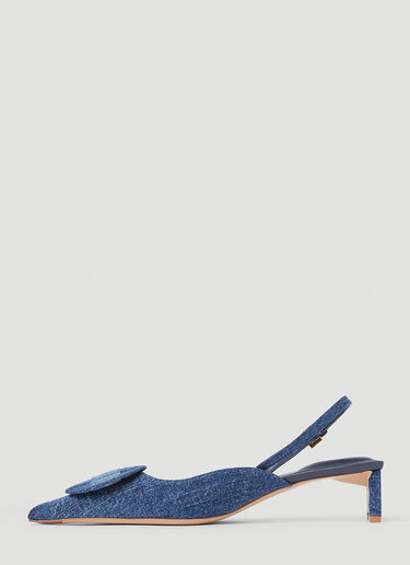 Jacquemus Les Chaussures Duelo 猫跟鞋 蓝色 jac0251063