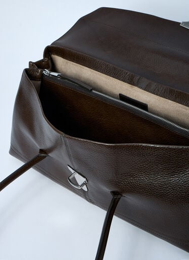 Lemaire Gear Shoulder Bag Brown lem0260012