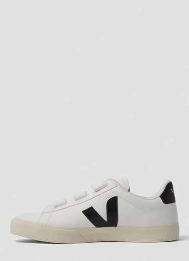 Veja Recife 徽标皮革运动鞋 蓝 vej0346005