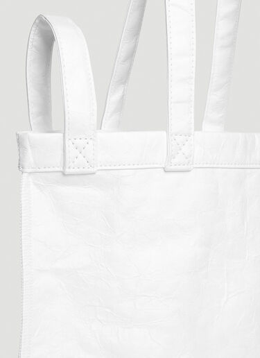 Berlin Tote Bag MM6 Maison Margiela Berlin Tote Bag White mmm0244013