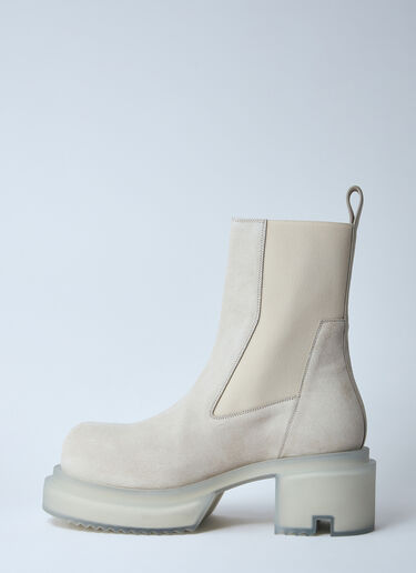 Rick Owens Beatle Bogun 麂皮靴  米色 ric0159041