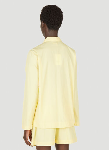 Tekla 经典睡衣式衬衫 黄色 tek0349025