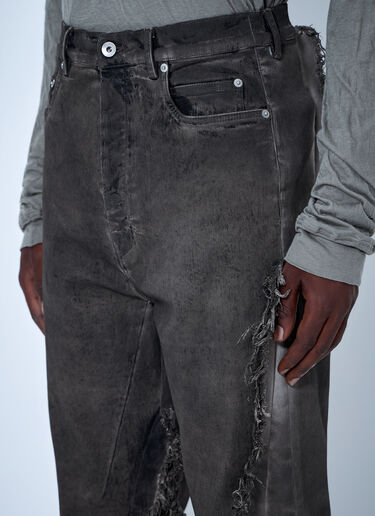 LN-CC® - Rick Owens: Bolan Bootcut Jeans - Grey Rick Owens Bolan Bootcut Jeans Grey ric0165053