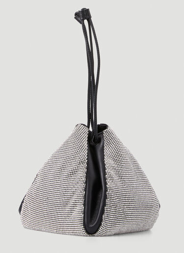 Crystal Mesh Pouch Handbag KARA Crystal Mesh Pouch Handbag Silver kar0247015