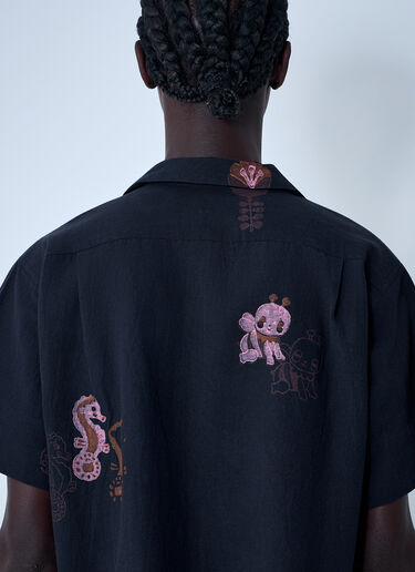 Greetings Shirt Story MFG Greetings Shirt Black str0161007