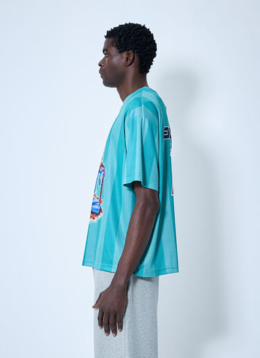Awake NY Logo Motif T-Shirt Green awk0160011