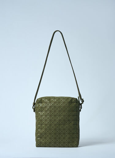 Bao Bao Issey Miyake Voyager One-Tone Shoulder Bag Green bao0159001