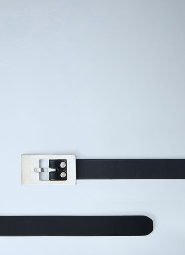 LN-CC® - Rick Owens: Mini Stooges Belt - Black Rick Owens Mini Stooges Belt Black ric0265048