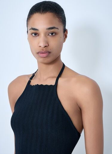 Jacquemus La Maille Tablier Top Navy jac0264017