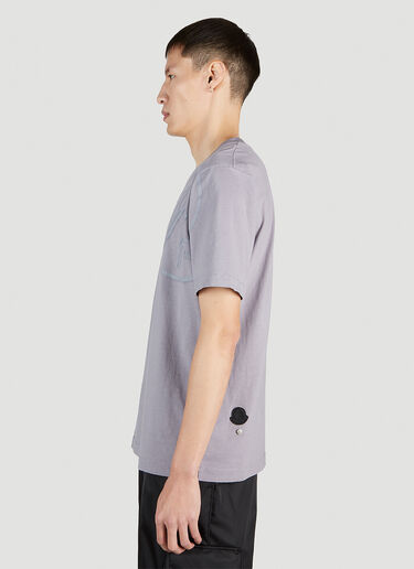 6 Moncler 1017 ALYX SM 徽标印花 T 恤 丁香紫 mal0351003