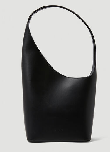Aesther Ekme Demi Lune Shoulder Bag Black aes0249006